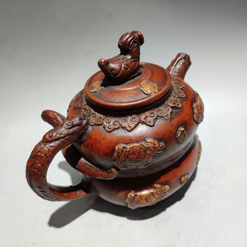  Ấm Tử Sa họa tiết Rồng sưu tầm BKCECN-9413 