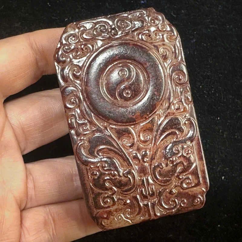  Mặt Ngọc Thái Cực tự nhiên sưu tầm BKSTCN-9392 