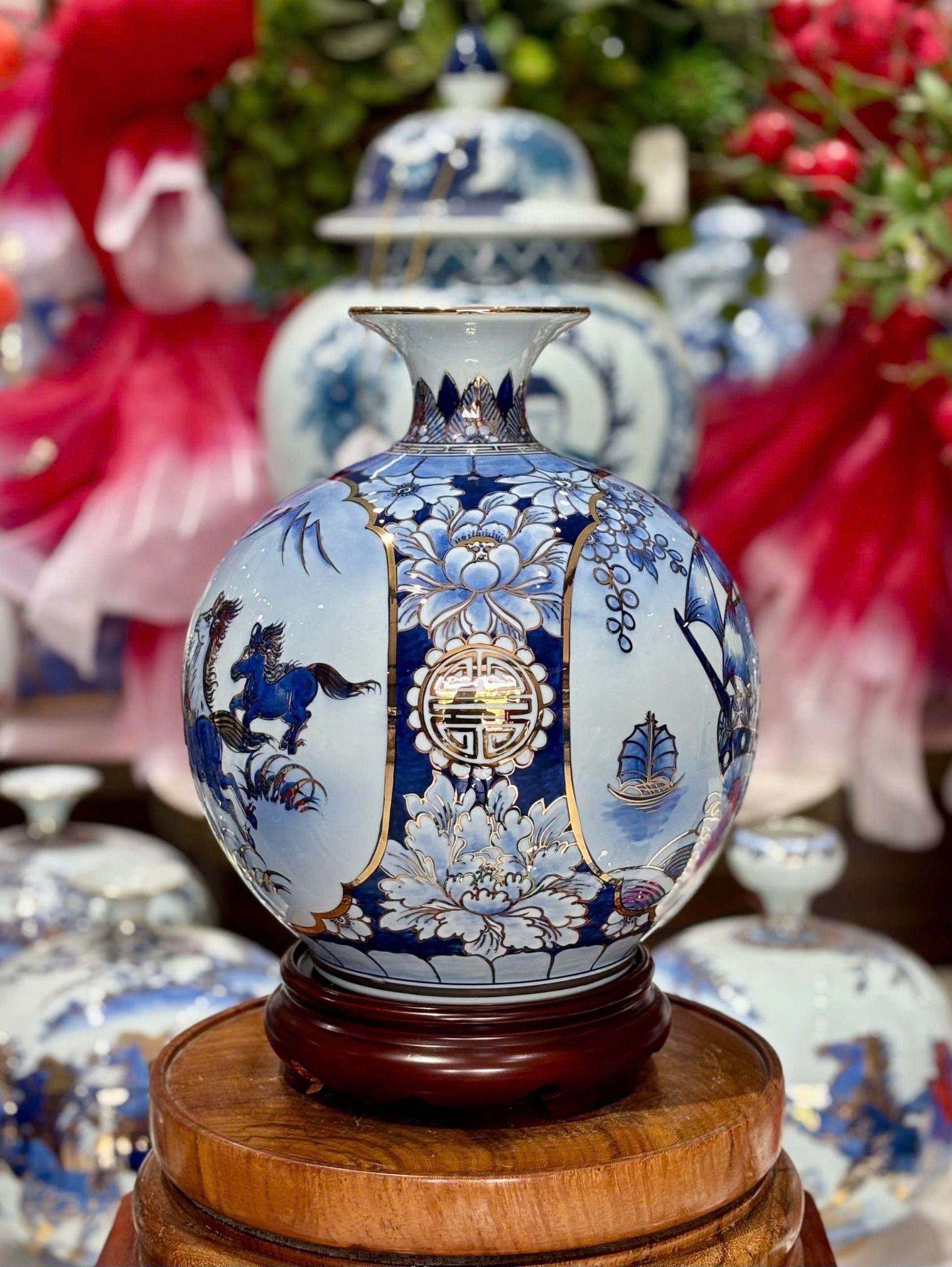  Bình Hút lộc Nhị cảnh cao cấp BKCECN-9433 