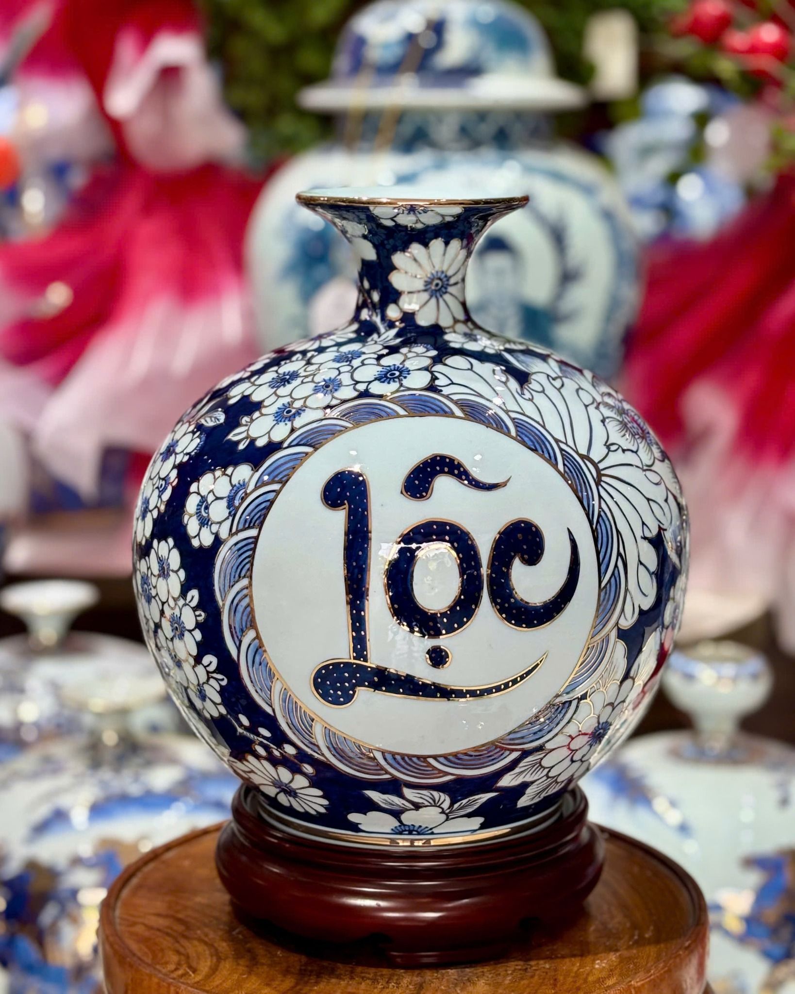  Bình Hút Lộc Phúc Lộc Bát Tràng BKCECN-9431 