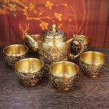  Bộ ấm chén đồng BKMECN-9460 