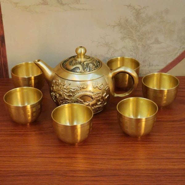  Ấm đồng cổ sưu tầm BKMECN-9461 