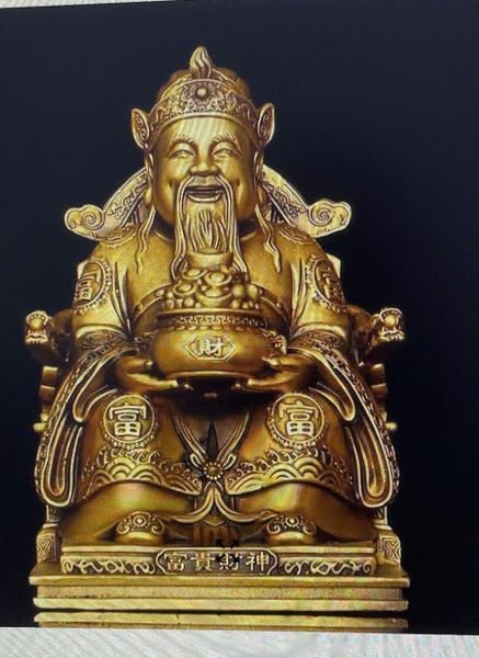  Tượng Thần Tài bằng đồng BKMECN-9458 