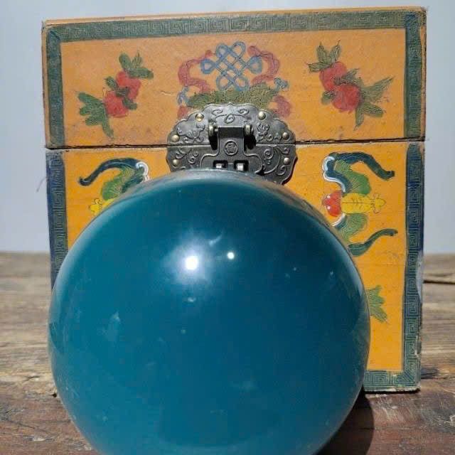  Bi Cầu Ngọc cổ tặng hộp gấm sưu tầm BKSTCN-9389 