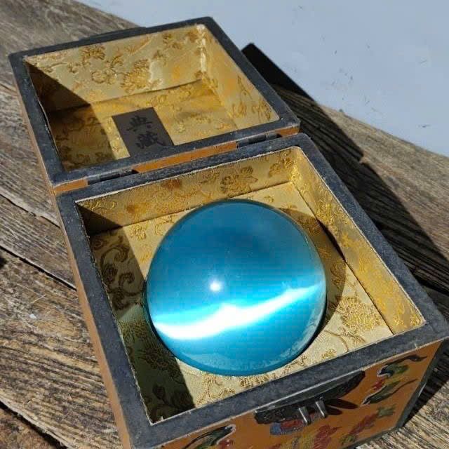  Bi Cầu Ngọc cổ tặng hộp gấm sưu tầm BKSTCN-9389 