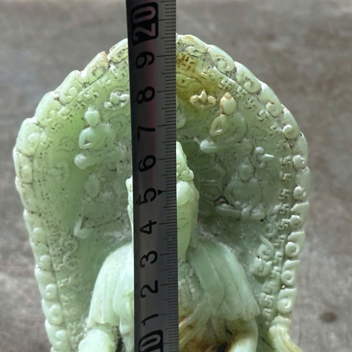  Tượng Phật ngọc bích xưa  BKSTCN-9396 