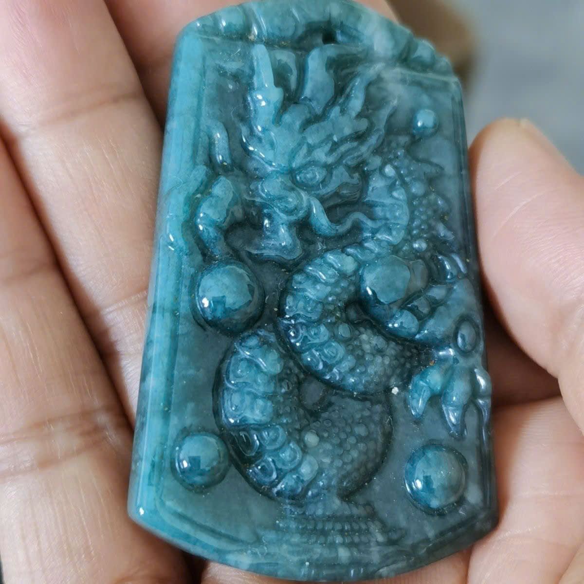  Mặt Rồng ngọc cũ sưu tầm BKSTCN-9397 