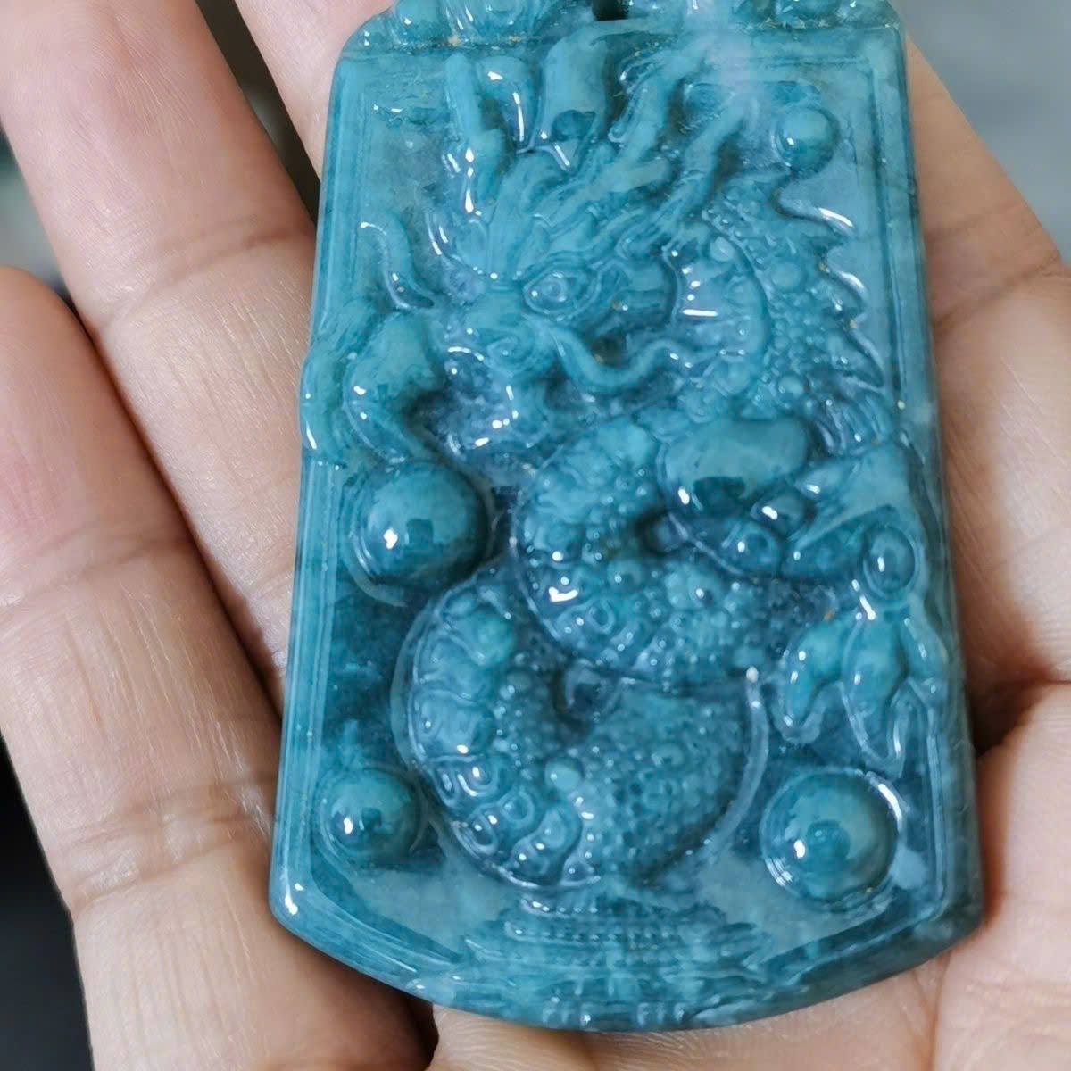  Mặt Rồng ngọc cũ sưu tầm BKSTCN-9397 