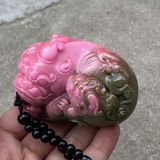  Tỳ Hưu phấn hường ngọc cũ BKSTCN-9397 