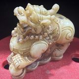  Tỳ Hưu bạch ngọc xưa sưu tầm BKSTCN-9399 