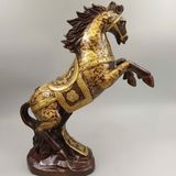  Chiến Mã Cát Tường dát vàng sưu tầm BKMECN-9475 