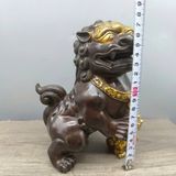  Cặp Sư Tử đồng cũ sưu tầm BKMECN-9476 