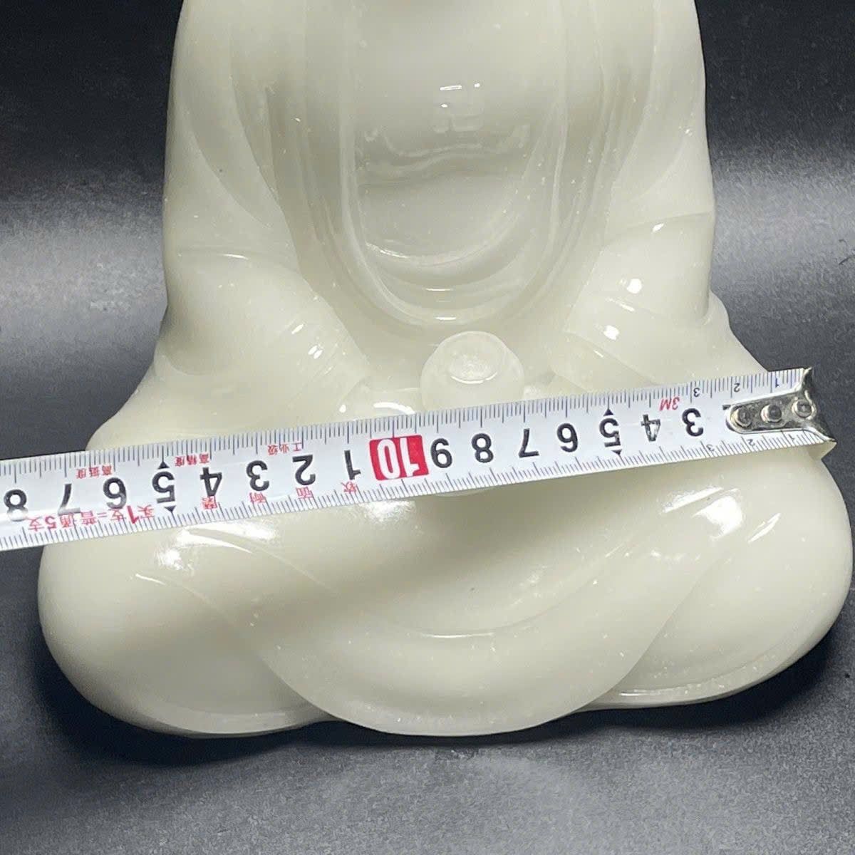  Tượng A Di Đà bạch ngọc sưu tầm BKSTCN-9402 