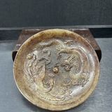  Đĩa ngọc cũ Rồng Phượng sưu tầm BKSTCN-9412 