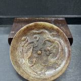  Đĩa ngọc cũ Rồng Phượng sưu tầm BKSTCN-9412 