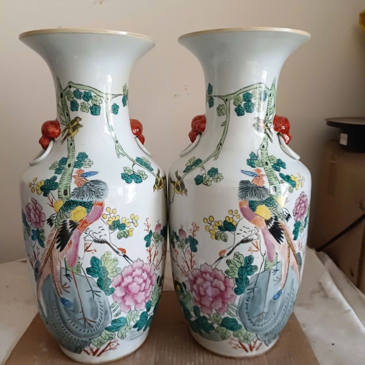  Cặp bình thưởng hai tai sưu tầm BKSTCN-9413 