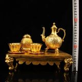  Bộ bình rượu hoàng cung cổ mạ vàng sưu tầm BKMECN-9479 