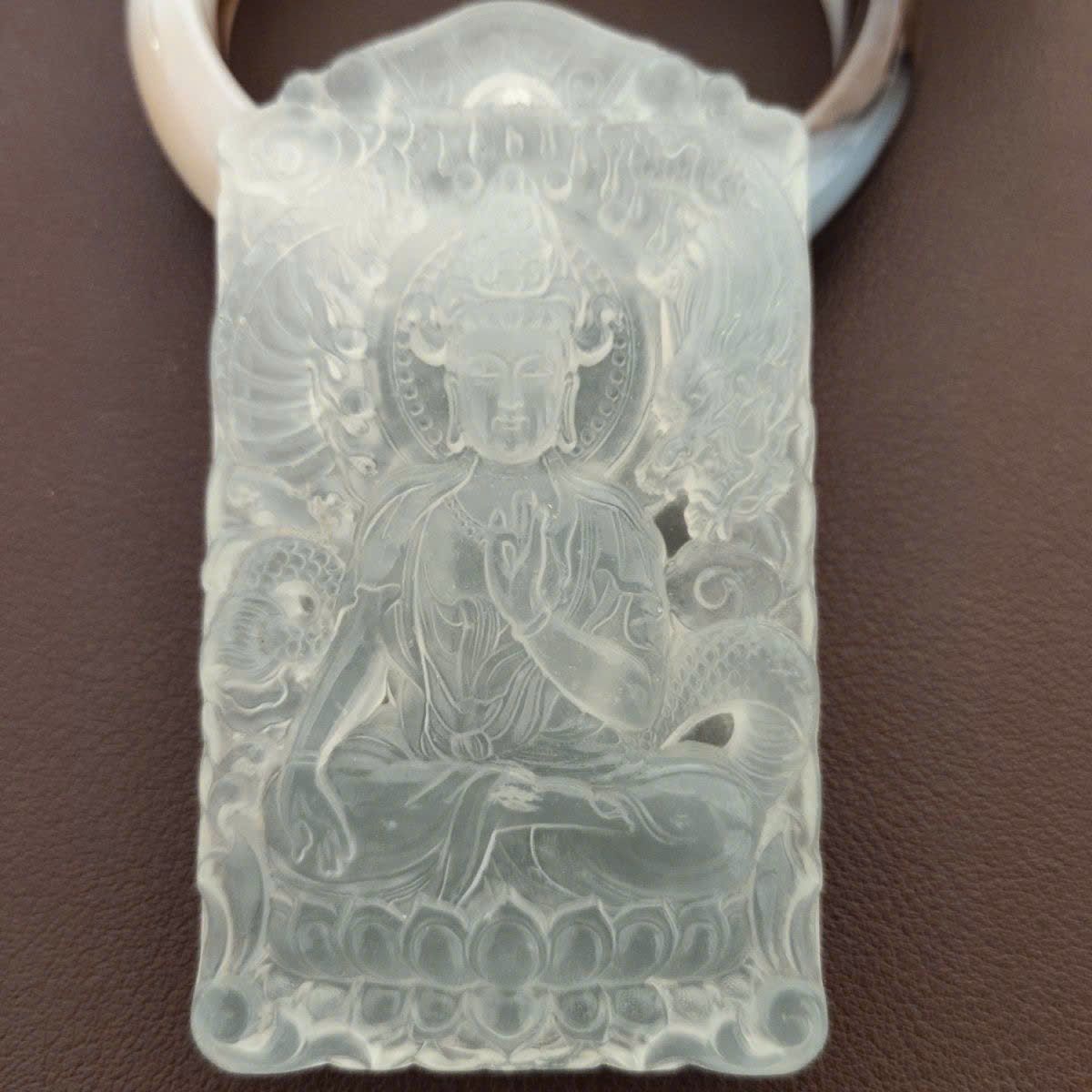  Mặt Ngọc Phật Phỉ Thúy không tạp chất BKSTCN-9414 