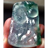  Mặt dây chuyền Rồng ngọc Phỉ Thúy sưu tầm BKSTCN-9416 