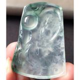  Mặt dây chuyền Rồng ngọc Phỉ Thúy sưu tầm BKSTCN-9416 