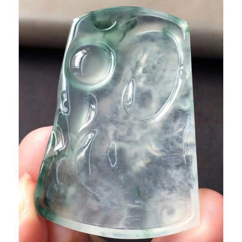  Mặt dây chuyền Rồng ngọc Phỉ Thúy sưu tầm BKSTCN-9416 