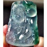  Mặt dây chuyền Rồng ngọc Phỉ Thúy sưu tầm BKSTCN-9416 