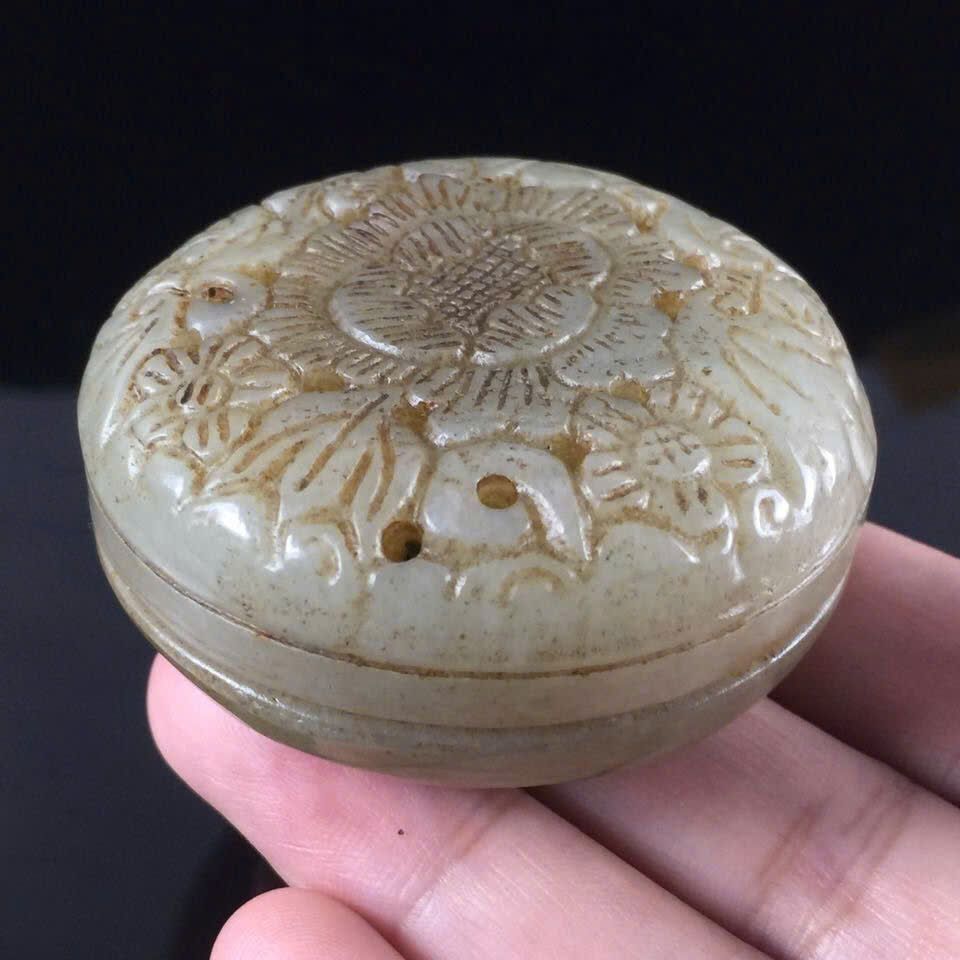  Hộp Bạch Ngọc đựng phấn hàng xưa BKSTCN-9420 