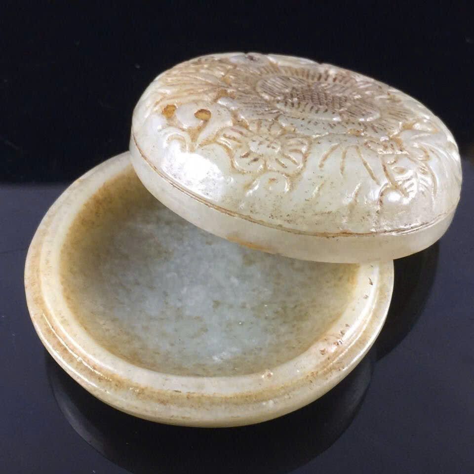  Hộp Bạch Ngọc đựng phấn hàng xưa BKSTCN-9420 