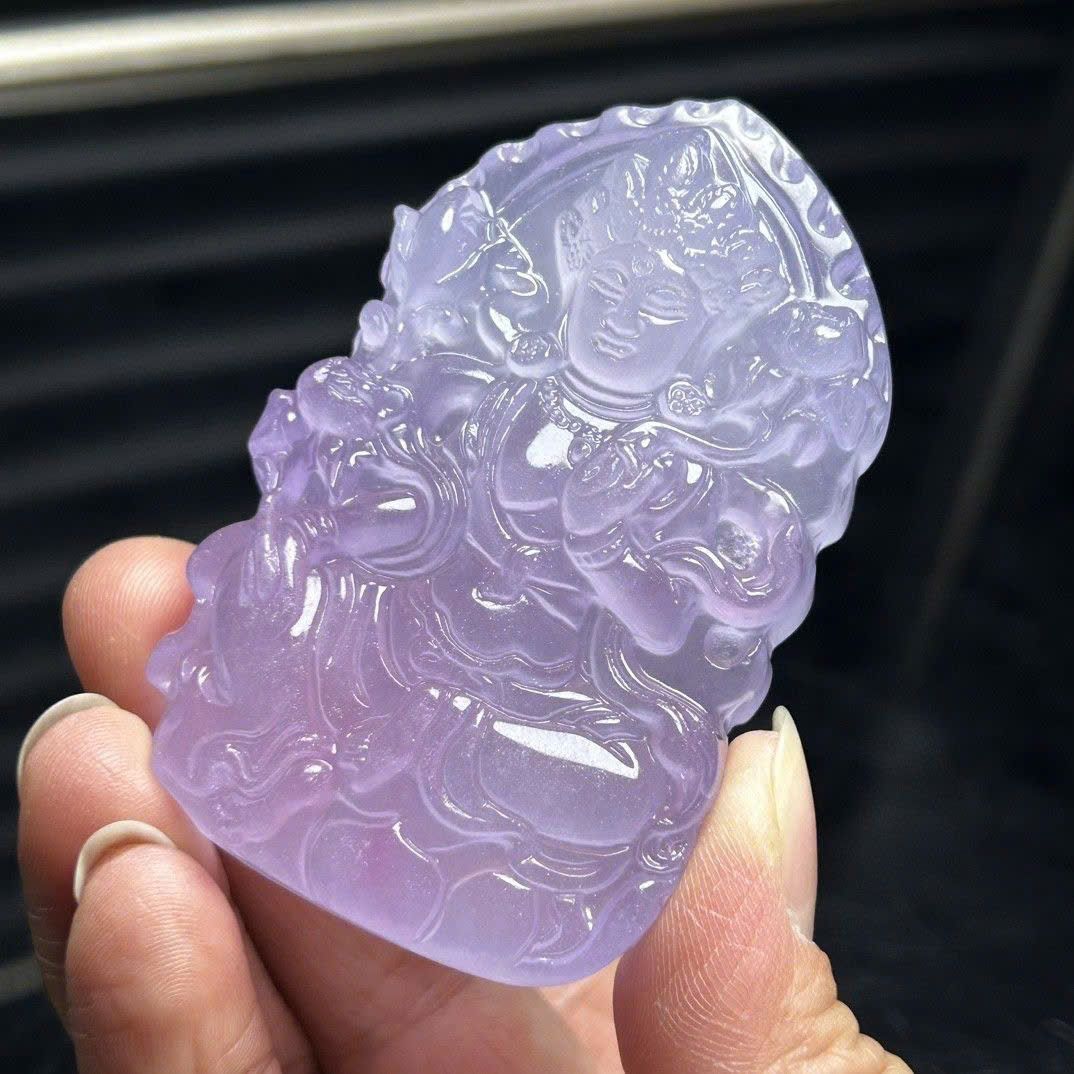  Mặt Nhất Long Vờn ngọc Phỉ Thúy sưu tầm BKSTCN-9421 