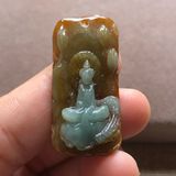  Mặt Ngọc Bích thiên nhiên sưu tầm hình Phật BKSTCN-9423 