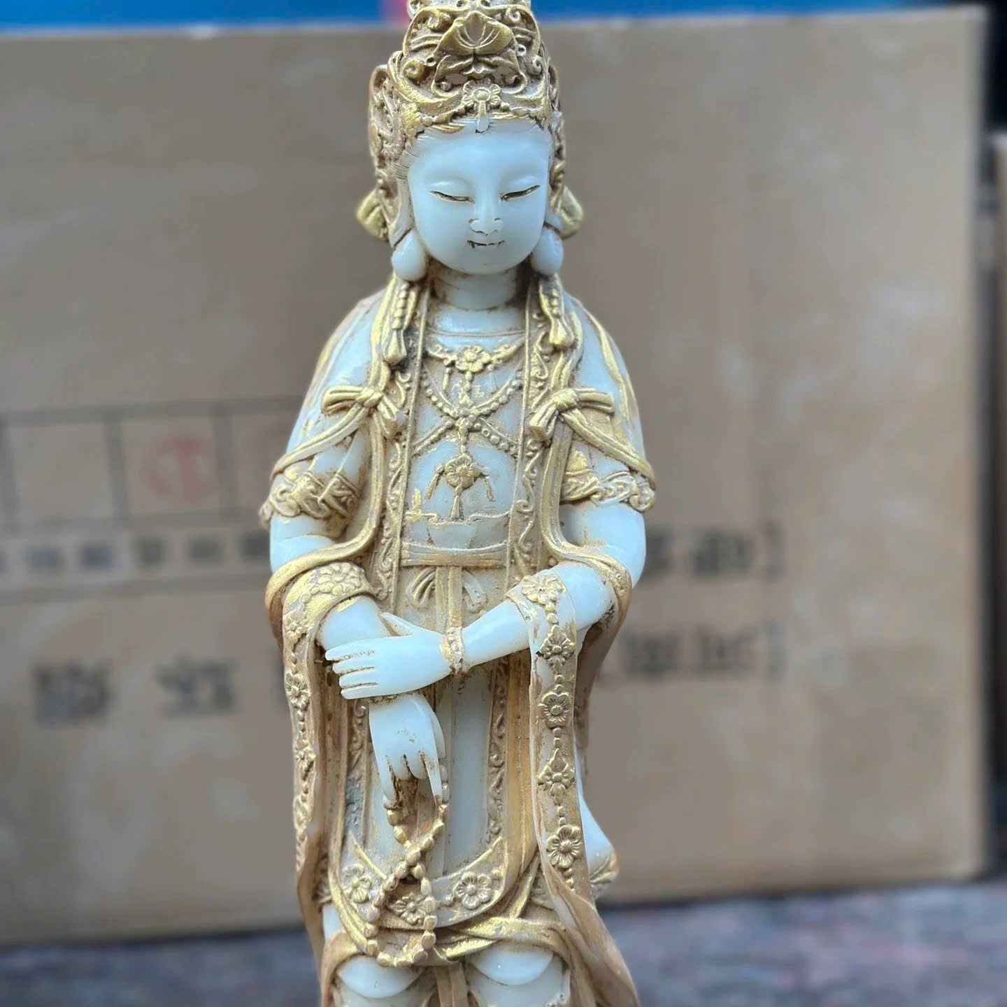  Tượng Phật ngọc xưa sưu tầm BKSTCN-9427 