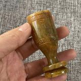  Ly ngọc xưa đục thủ công BKSTCN-9433 