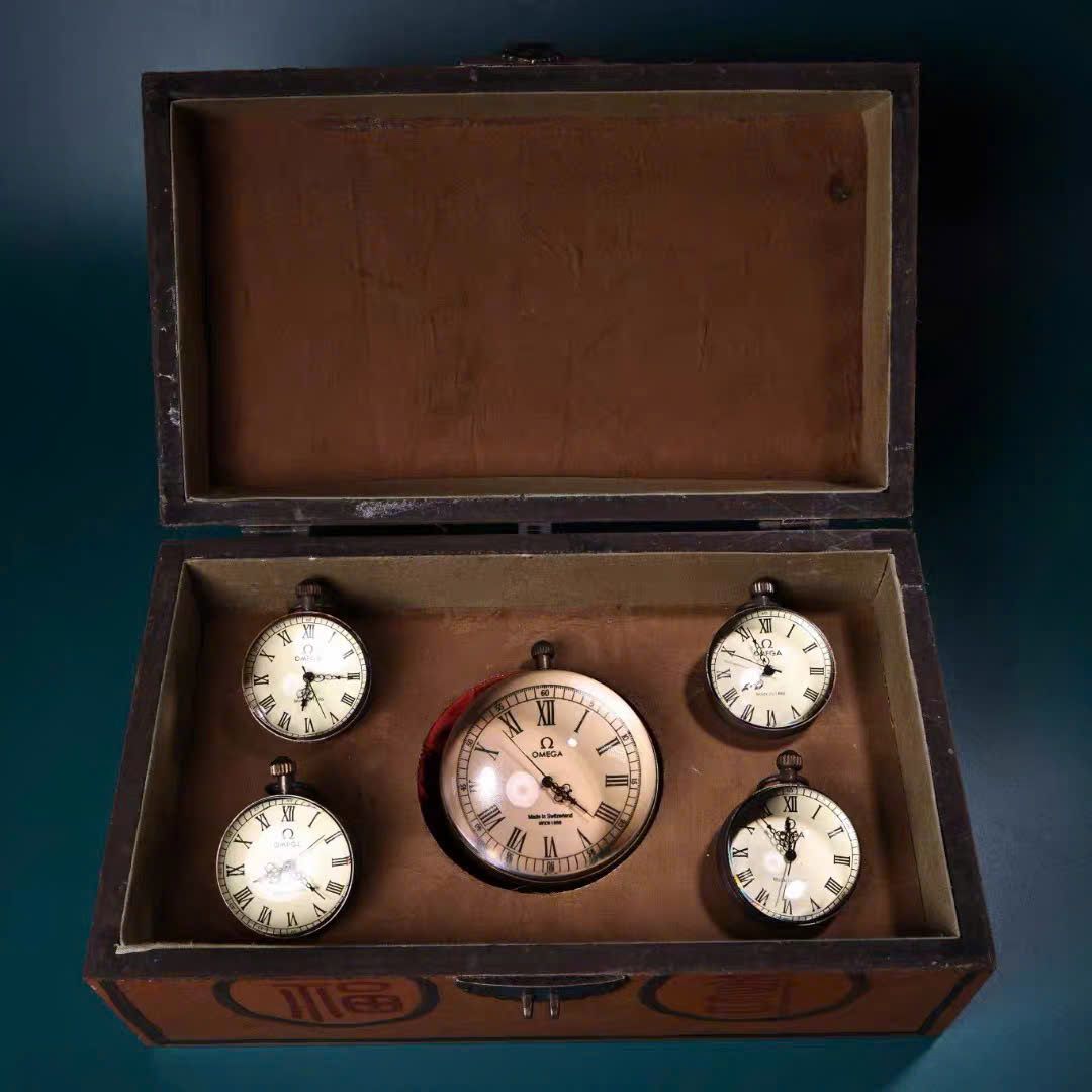  Đồng Hồ Pha Lê Cổ Châu Âu Hàng Xưa Sưu Tầm BKSTCN-9437 