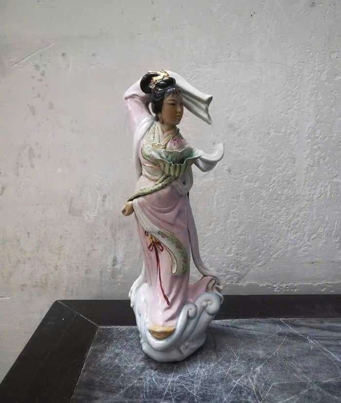  Tượng Tiên Cô hàng xưa sưu tầm BKSTCN-9448 