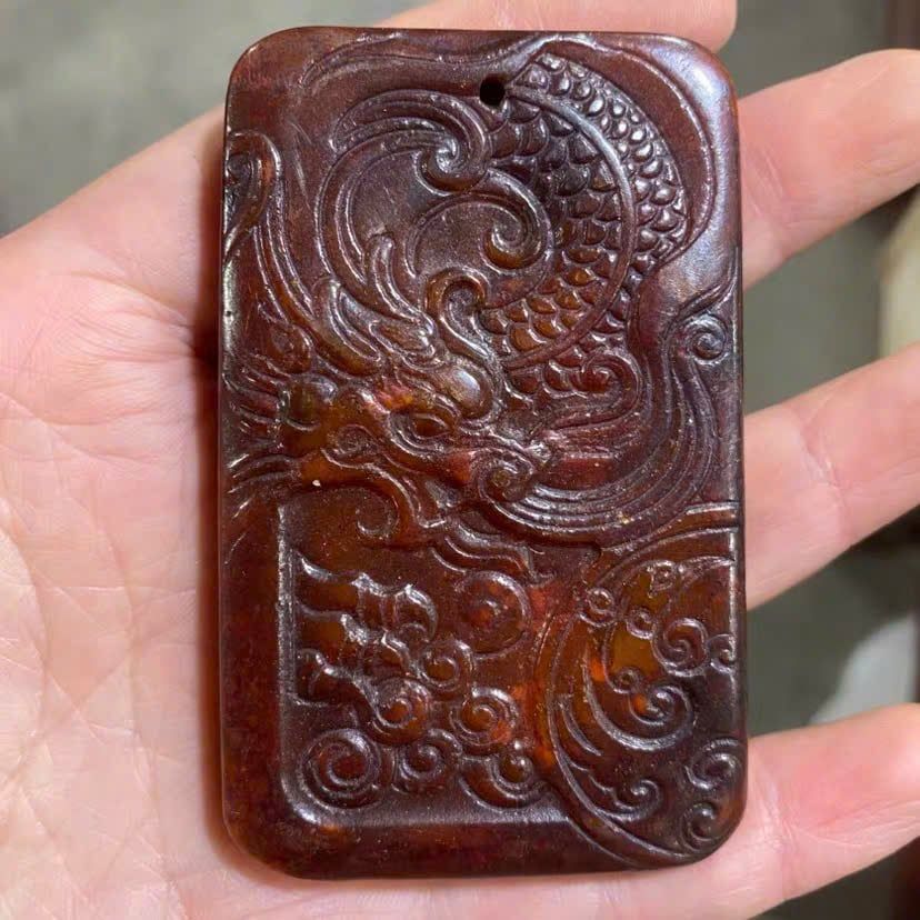  Mặt Rồng Ngọc cũ sưu tầm BKSTCN-9449 