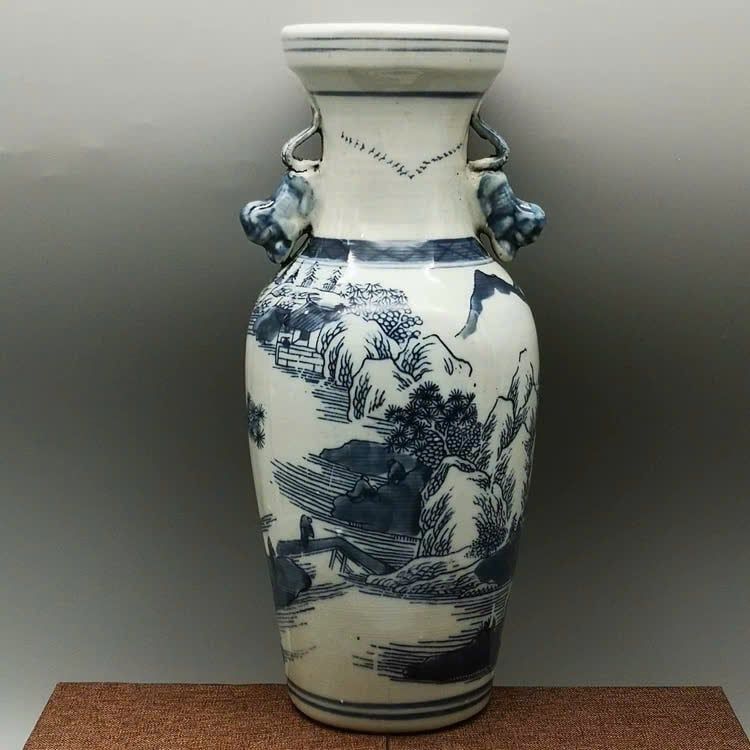  Bình Sứ Sơn Thủy Sưu Tầm BKCECN-9469 