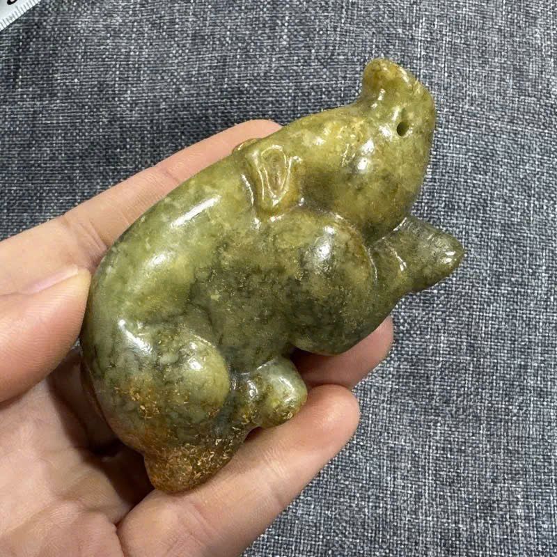  Heo Tài Lộc Ngọc Xưa Sưu Tầm BKSTCN-9467 