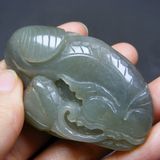  Nguyên Khối Ngọc Tự Nhiên Tạo Hình Dê Núi BKSTCN-9470 