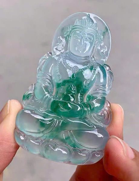  Mặt Phật Phỉ Thúy Sưu Tầm BKSTCN-9472 