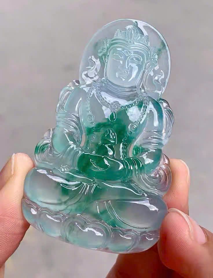  Mặt Phật Phỉ Thúy Sưu Tầm BKSTCN-9472 