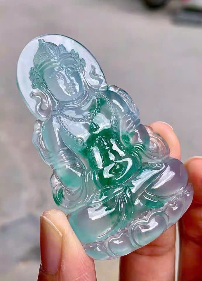  Mặt Phật Phỉ Thúy Sưu Tầm BKSTCN-9472 