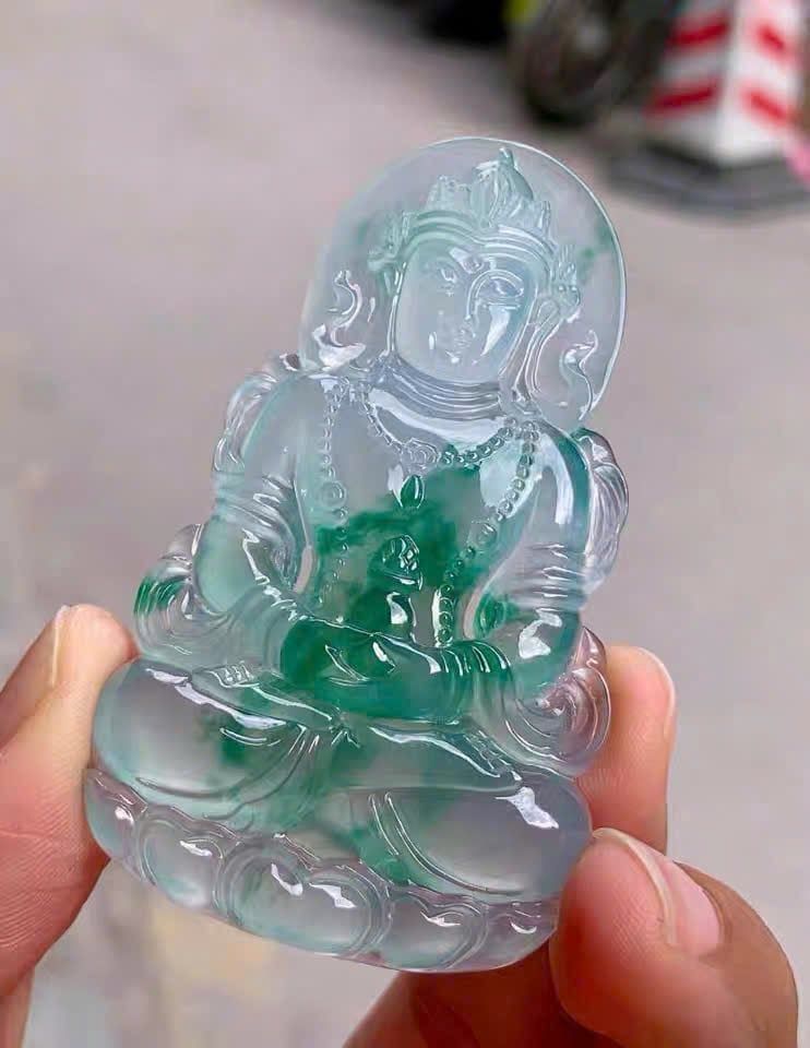  Mặt Phật Phỉ Thúy Sưu Tầm BKSTCN-9472 