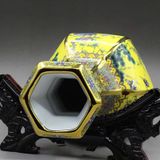  Bình Hoa Điểu Men Màu Sưu Tầm BKCECN-9485 