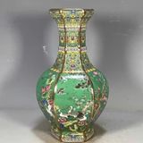  Bình Hoa Điểu Men Màu Sưu Tầm BKCECN-9486 