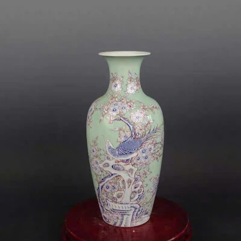  Bình Quan Âm Hoa Điểu Sưu Tầm BKCECN-9491 