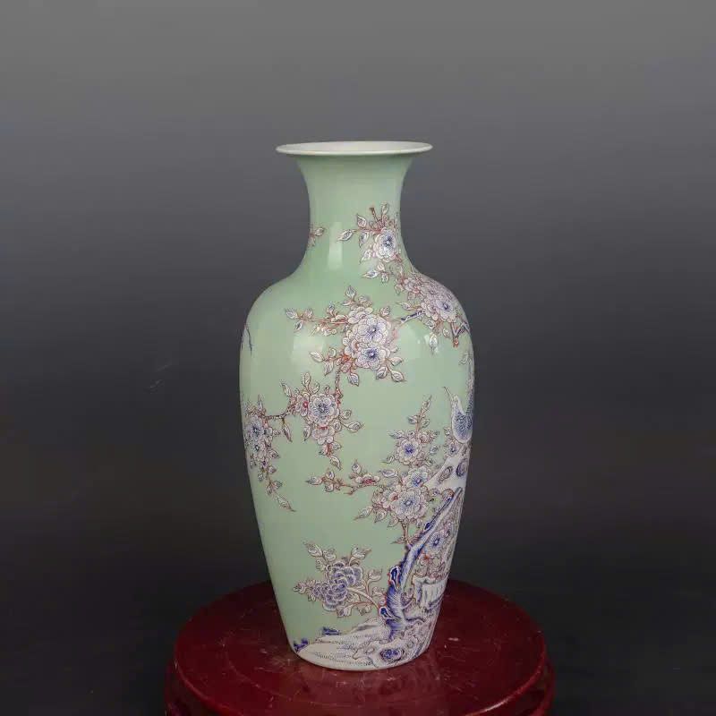  Bình Quan Âm Hoa Điểu Sưu Tầm BKCECN-9491 