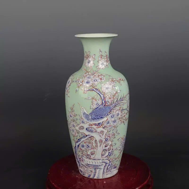  Bình Quan Âm Hoa Điểu Sưu Tầm BKCECN-9491 