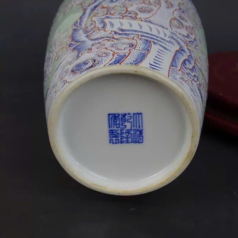  Bình Quan Âm Hoa Điểu Sưu Tầm BKCECN-9491 