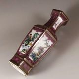  Bình Đa Giác Hồng Tía Men Lạ Sưu Tầm BKCECN-9495 