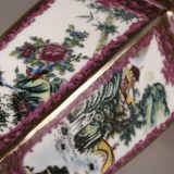  Bình Đa Giác Hồng Tía Men Lạ Sưu Tầm BKCECN-9495 